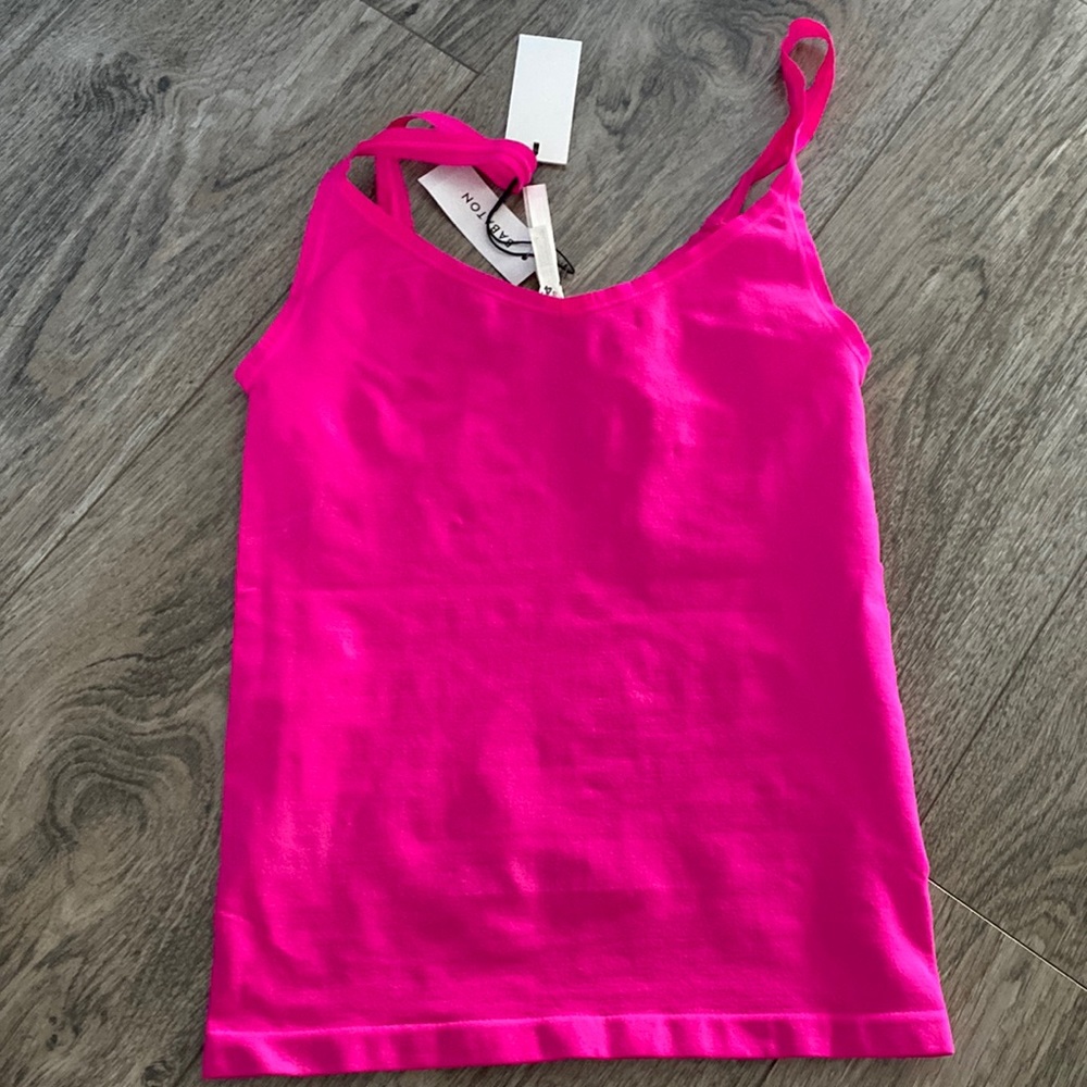 Artiza neon fuchsia tank top